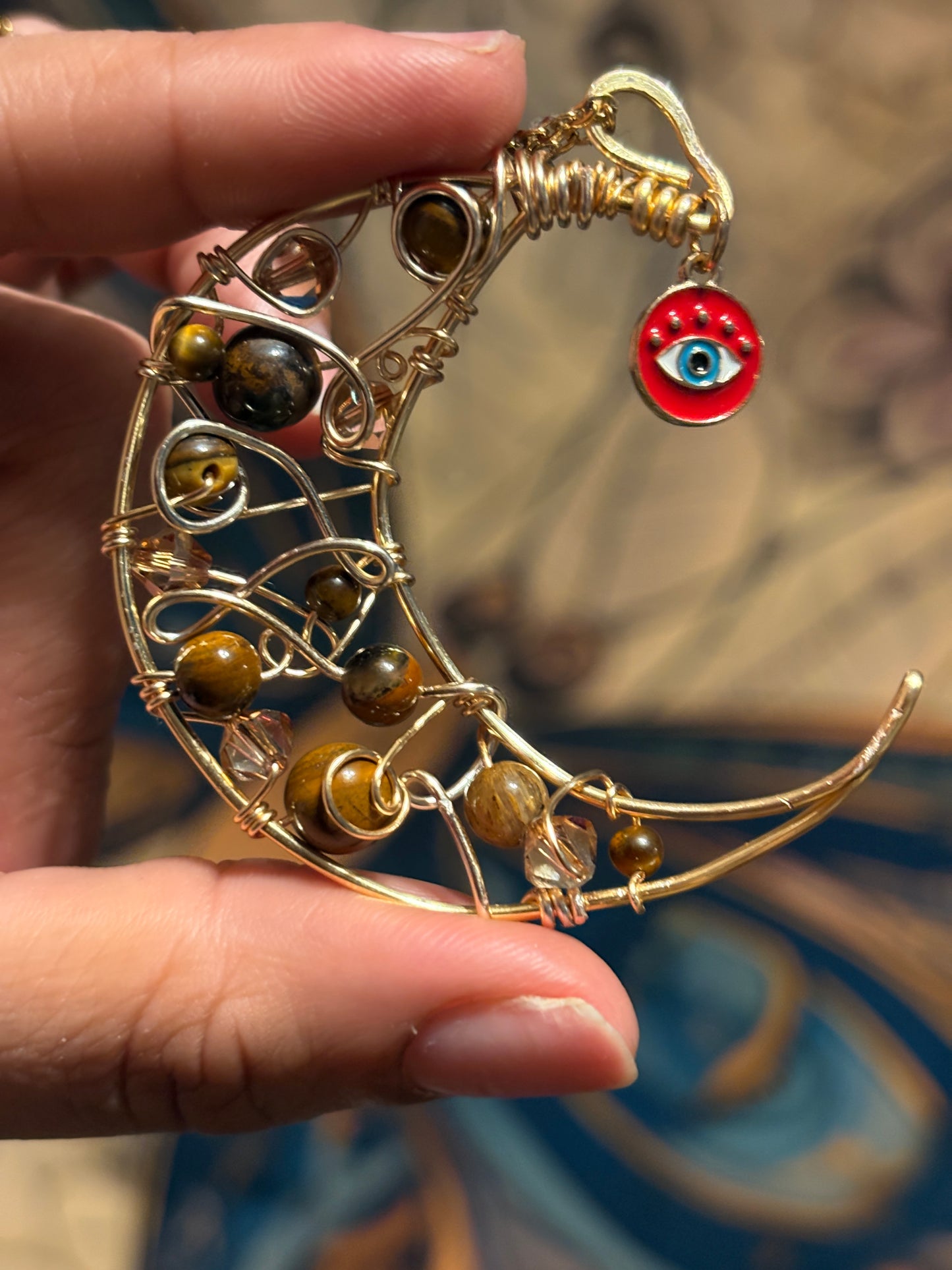 Tigers Eye•🧿🪬•Car Accessory