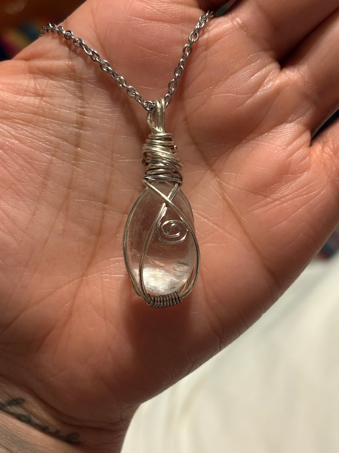 Clear Quartz Pendant✨
