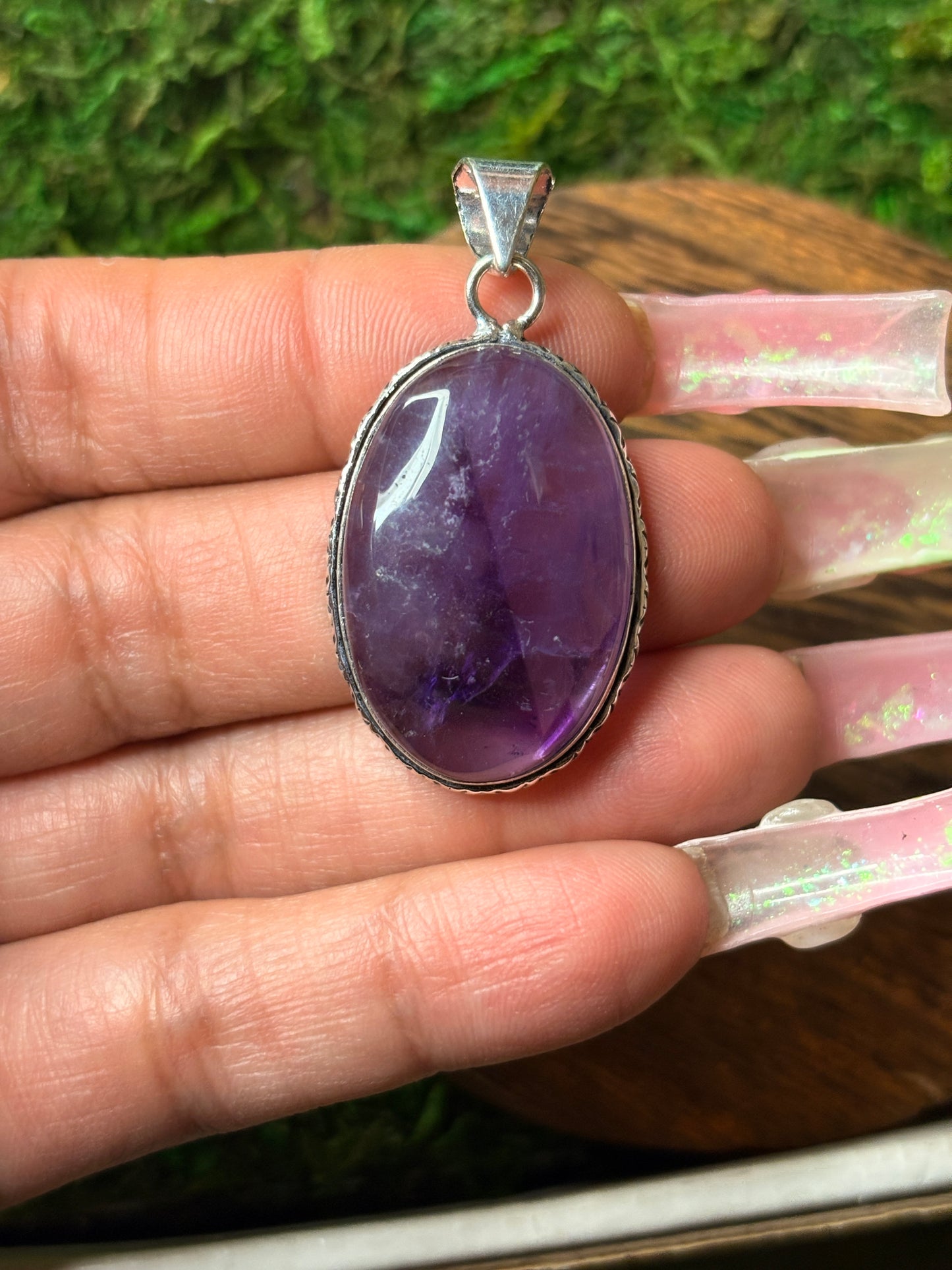 Amethyst pendant ✨
