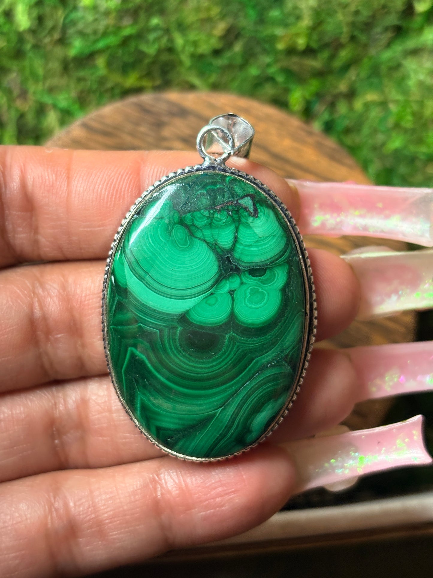 Malachite Pendant ✨