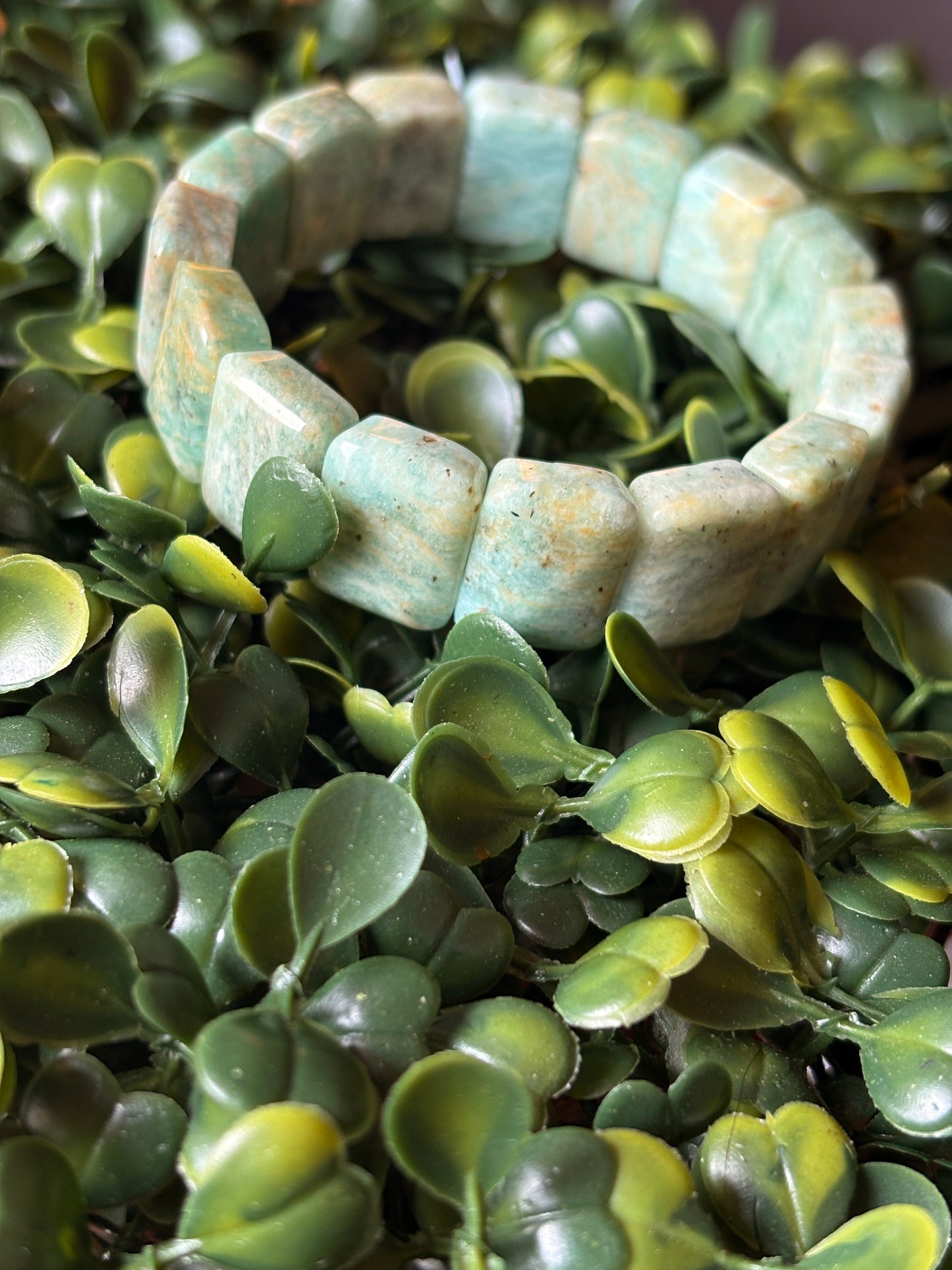 Amazonite Bangle Bracelet
