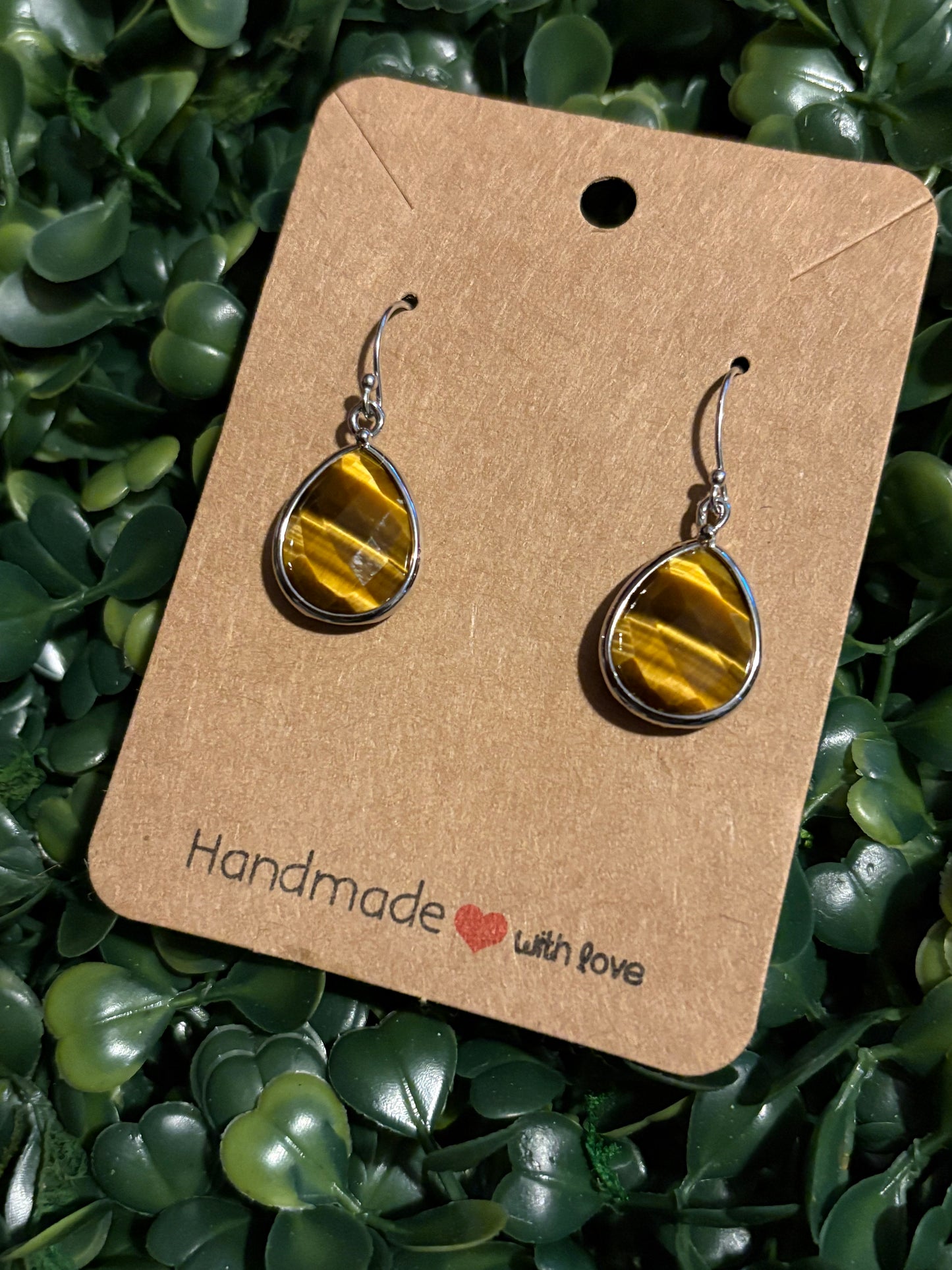 Tigers Eye Earrings