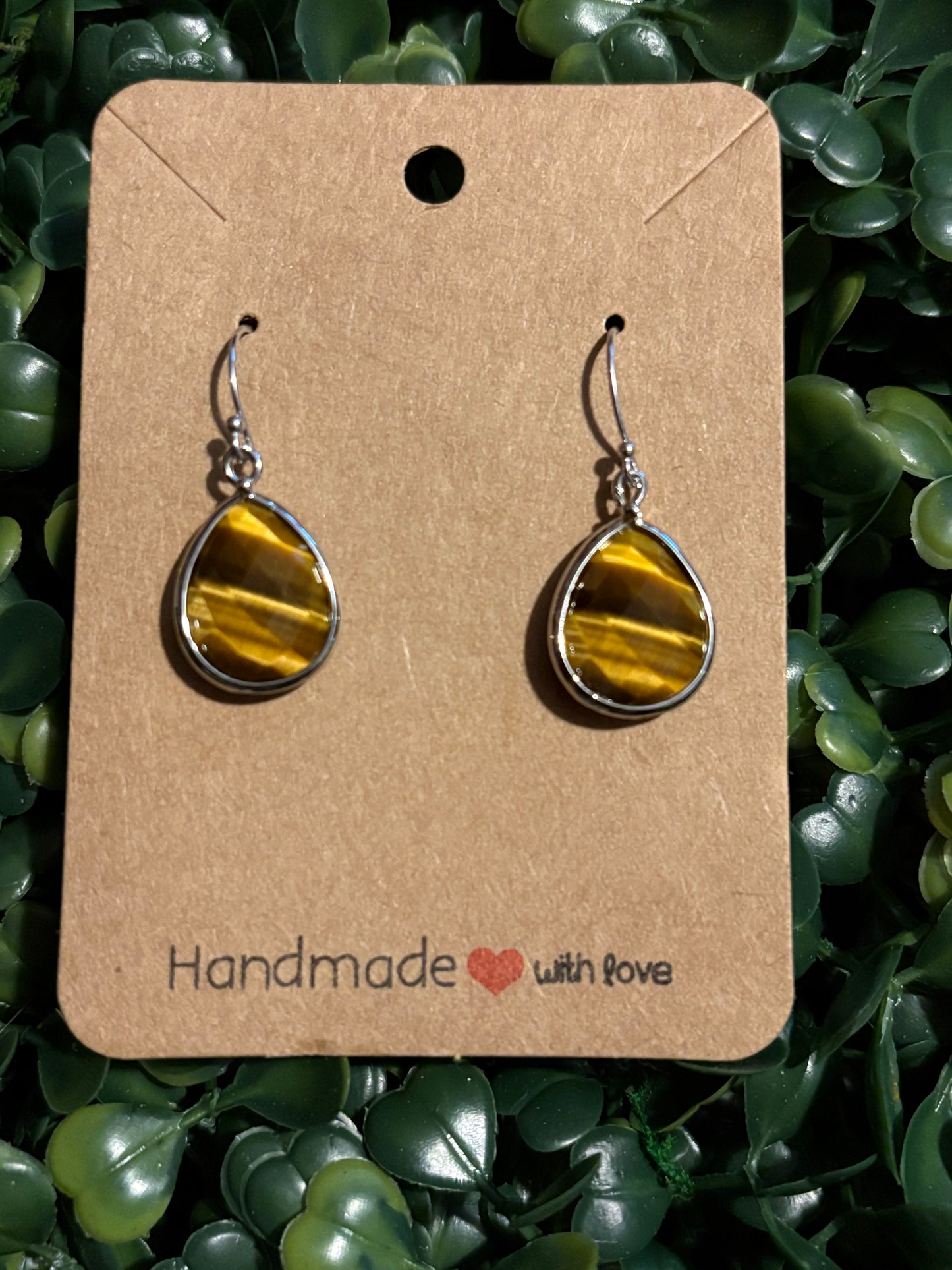 Tigers Eye Earrings