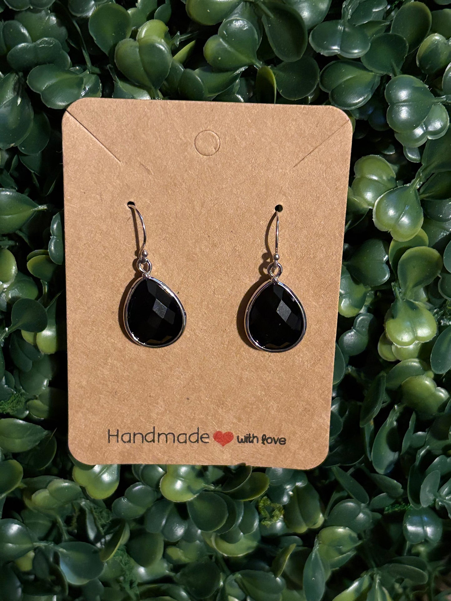 Black Obsidian Earrings ✨