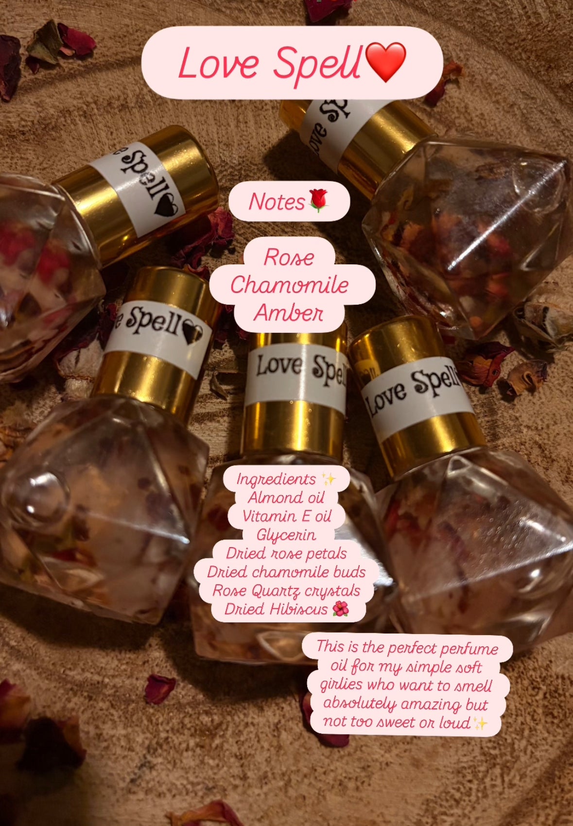 Love Spell Perfume Oil🩷