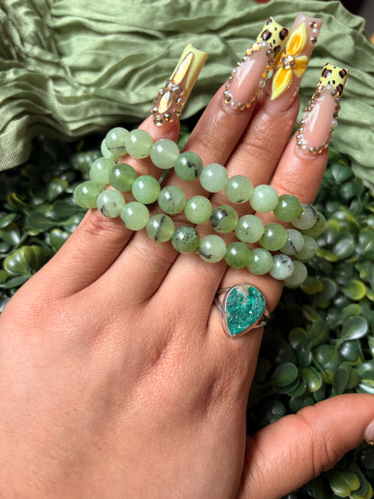 Prehnite Bracelet 🌿