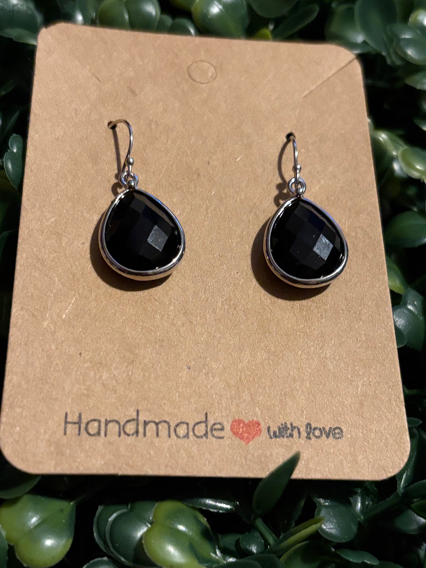 Black Obsidian Earrings ✨