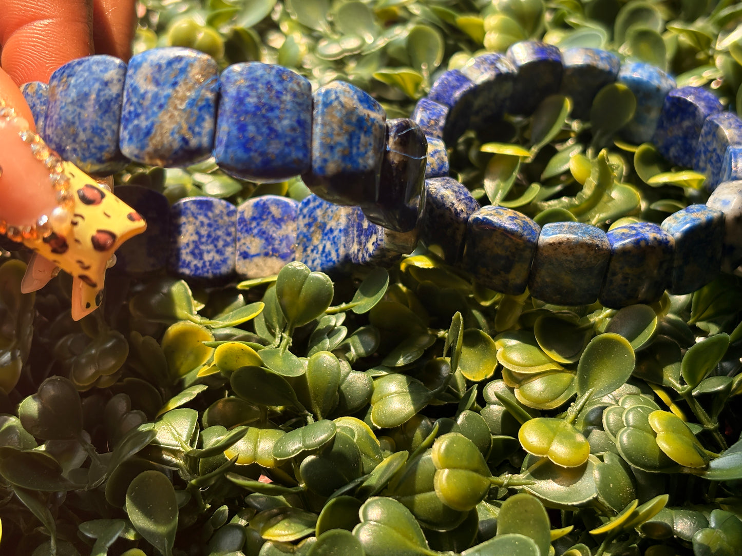 Lapis Lazuli Bangle Bracelet🦋