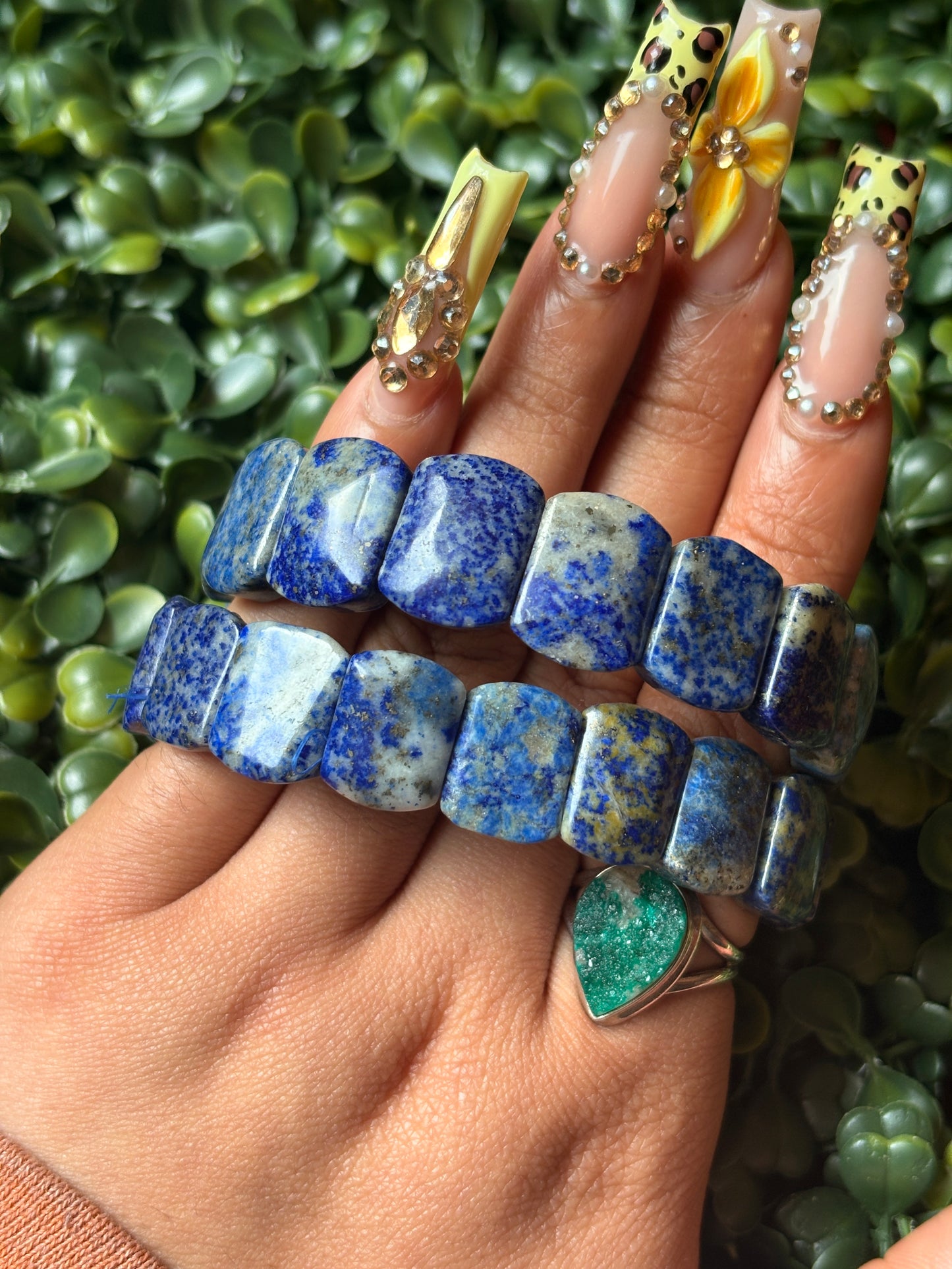 Lapis Lazuli Bangle Bracelet🦋