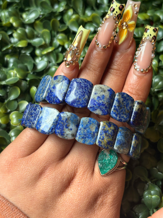 Lapis Lazuli Bangle Bracelet🦋